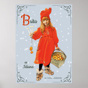 Carl Larsson Brita als Iduna 1901 CC0416 Poster