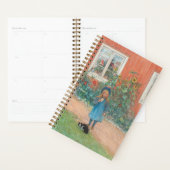 Carl Larsson - Brita met een kat Planner (Display)