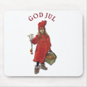Carl Larsson Brita zegt dat Iduna God jul zegt Muismat (Voorkant)