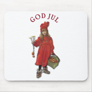 Carl Larsson Brita zegt dat Iduna God jul zegt Muismat