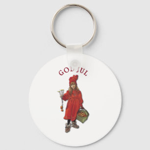 Carl Larsson: Brita zegt dat Iduna God jul zegt Sleutelhanger