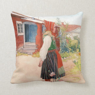 Carl Larsson Buiten Falun Home Zweeds Kussen