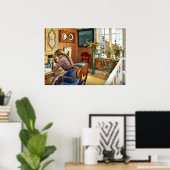 Carl Larsson - Correspondentie Poster (Thuiskantoor)