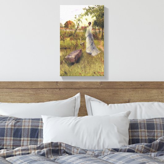 Carl Larsson  de Bride Canvas Afdruk (Insitu (Slaapkamer))