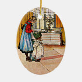 Carl Larsson - De Keuken Keramisch Ornament (Voorkant)