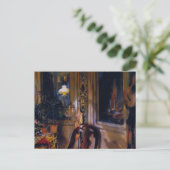 Carl Larsson  de Speelgoedhoek Briefkaart (Staand voorkant)