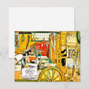 Carl Larsson - De Werkplaats Kaart