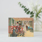 Carl Larsson - Een dag van feestvieren Briefkaart (Staand voorkant)