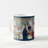 Carl Larsson en Bergman Stuga Koffiemok (Voorkant links)