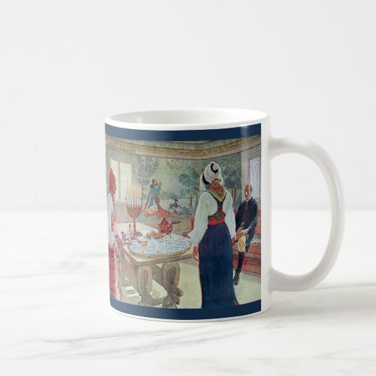Carl Larsson en Bergman Stuga Koffiemok (Rechts)