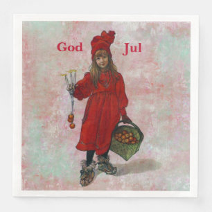 Carl Larsson God Jul Servet