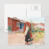 Carl Larsson het Huis Falun Briefkaart (Voorkant / Achterkant)