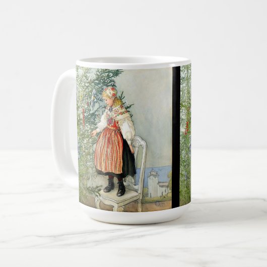 Carl Larsson kerstboomversiering Mok kostuum (Voorkant links)