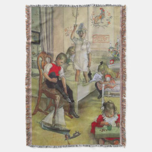  Carl Larsson Kerstmorgen 1894 Deken