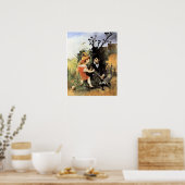 Carl Larsson kunstwerk, Clair Obscur,  Poster (Keuken)