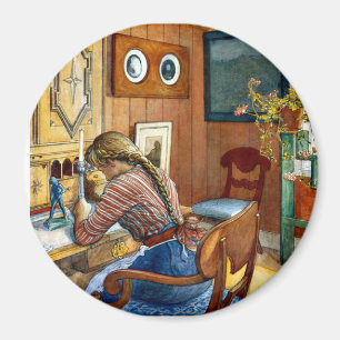 Carl Larsson kunstwerk, Correspondentie Magneet