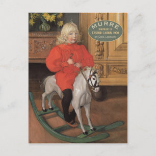 Carl Larsson Murre Boy over het rotzooi CC1063 Briefkaart