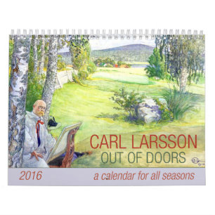 Carl Larsson Out of Doors 2016 Agenda Kalender