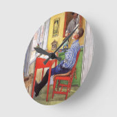 Carl Larsson - Realist Painter Ronde Klok (Hoek)