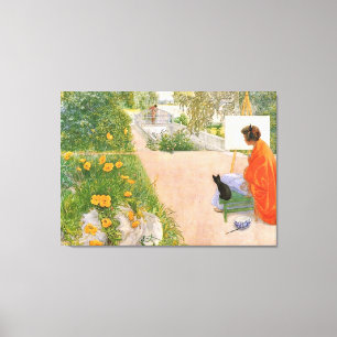 Carl Larsson-schilderij, Brug Canvas Afdruk