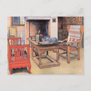 Carl Larsson schilderij, Peek-a-Boo, Briefkaart