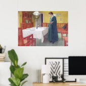 Carl Larsson School Lunch Fine Art Poster Print (Thuiskantoor)