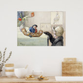 Carl Larsson The Funny Fellow 1917 Poster (Cuisine)