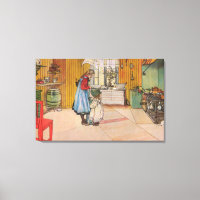 Carl Larsson The Kitchen
