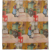 Carl Larsson The Kitchen Douchegordijn (Voorkant)