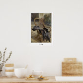 Carl Larsson Zedign Affiche d'art #11 (Cuisine)