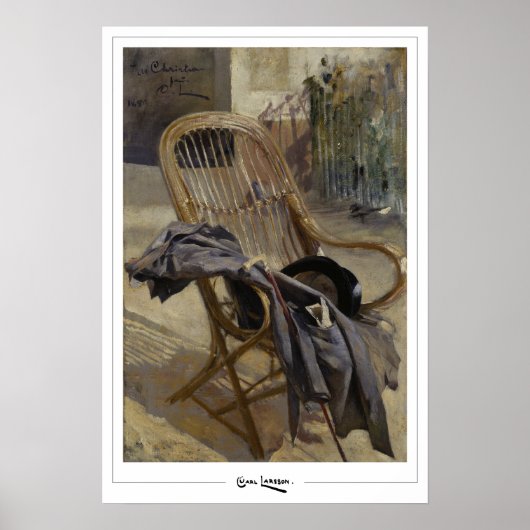 Carl Larsson Zedign Affiche d'art #11 (Devant)