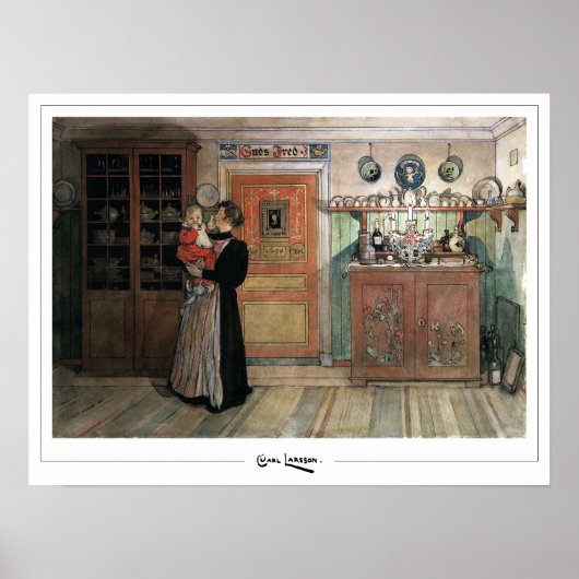 Carl Larsson Zedign Affiche d'art #21 (Devant)