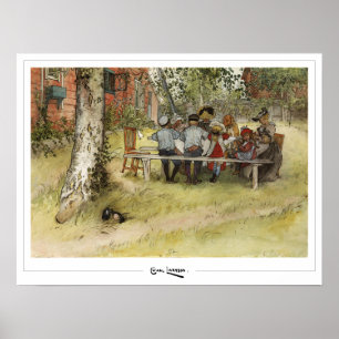 Carl Larsson Zedign Affiche d'art #232