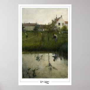 Carl Larsson Zedign Affiche d'art #350