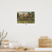 Carl Larsson Zedign Affiche d'art #7 (Cuisine)