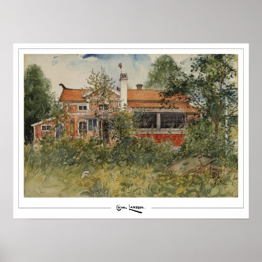 Carl Larsson Zedign Affiche d'art #7 (Devant)