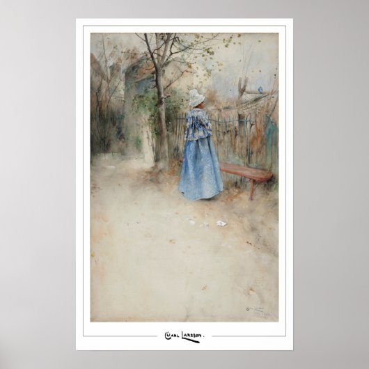 Carl Larsson Zedign Art Poster #304 (Voorkant)