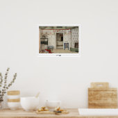 Carl Larsson Zedign Art Poster #393 (Keuken)