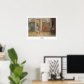 Carl Larsson Zedign Poster Art #330 (Bureau à domicile)