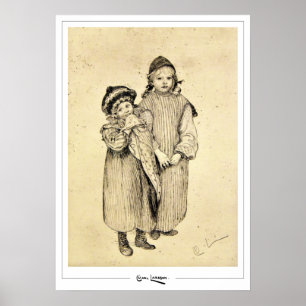 Carl Larsson Zedign Poster d'art #190