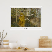 Carl Larsson Zedign Poster d'art #409 (Cuisine)