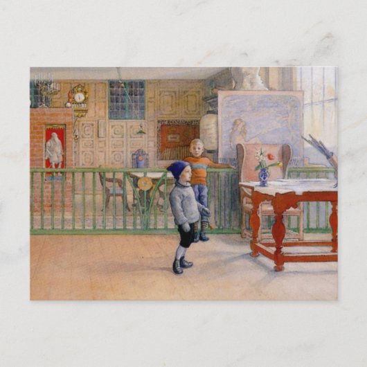 Carl Larsson's Sunborn Studio Briefkaart (Voorkant)