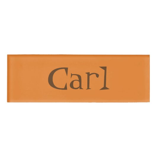 Carl Name Tag (Voorkant)