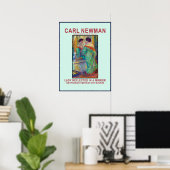 Carl Newman Reflection Poster (Thuiskantoor)