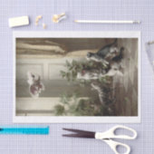 Carl Richert | Katten Kittens Parrot Bird Tissuepapier (Craft)