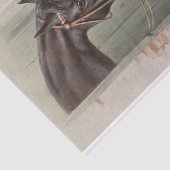 Carl Richert | Paarden en honden Tissuepapier (Detail)