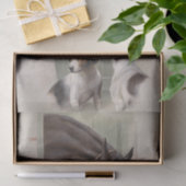 Carl Richert | Paarden en honden Tissuepapier (Geschenk)