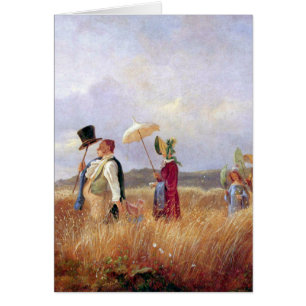 Carl Spitzweg - la promenade de dimanche