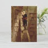 Carl Spitzweg - The Bookworm Kaart (Staand voorkant)
