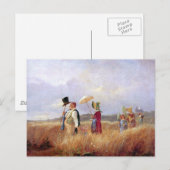 Carl Spitzweg - The Sunday Walk Briefkaart (Voorkant / Achterkant)